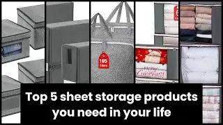 Sheet storage: Top 5 sheet storage products you need in your life