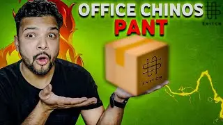 Snitch Chinos Pants (Trouser) for Men | Best Stretchable Office Chinos pants | Grey Chinos pant |