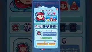 Sea Glass Ariel Expressions - Disney Emoji Blitz  #shorts #disneyemojiblitz