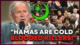 Entire Crowd Left in HORROR as George Bush Says This About Hamas!