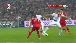 Wesley Sneijder Goal   Turkey 0:2 Netherlands HD World Cup Qualification ~ 15/10/2013