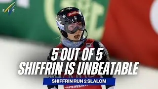 5 out of 5, Shiffrin is unbeatable | FIS Alpine  @mikaelashiffrin​