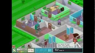 Let's Play Theme Hospital - Ep. 1 - Bloaty Head? Dr. Cool Hair Tobehz is on the Case!