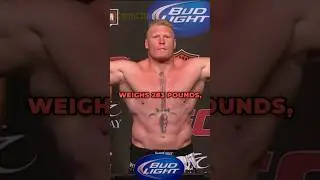 Brock Lesnar: From Pro Wrestling to UFC Heavyweight Champion #ufc
