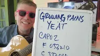 GROWING PAINS - Урок игры на гитаре YEAT (для начинающих)