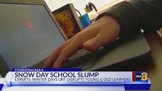 Snow days pile up in Central Virginia, disrupting learning across all ages