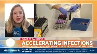 Covid-19: Germany breaks daily cases record with over 11 thousand in 24 hours