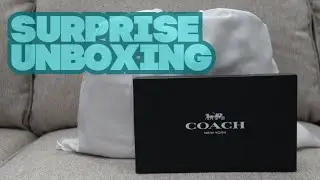 An Unexpected Unboxing | Shop with Me at Coach 