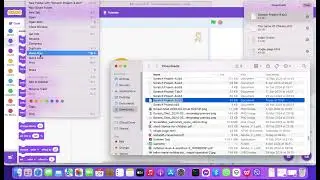 How to save scratch project and How to send from email?