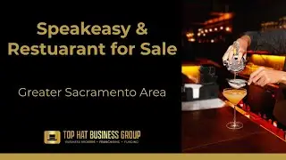 Upscale Speakeasy & Restaurant | Full Bar License + Turnkey Setup | Greater Sacramento Area