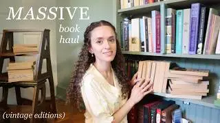 Giving OLD books a NEW home: a massive haul