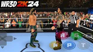 WR3D 2K24 Mod Seth Rollins vs Damian Priest World Heavyweight Championship Match