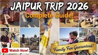  Exploring Jaipur Hidden Gems: Jal Mahal ,Gaitore Ki Chhatriyan, Khajana Mahal & Famous Kachori.#yt