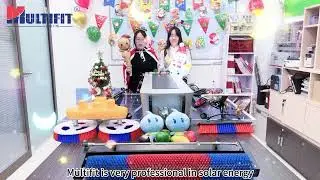 2025 MULTIFIT Company invites live streaming of solar cleaning equipment