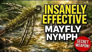 Fly tying for beginners - Deadliest Olive Mayfly Nymph Tutorial