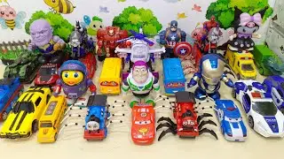 Kereta Hantu Choo Choo Charles, Thomas Exe, Bus Tayo, Mobilan Polisi, McQueen, Robot Joged Kuromi