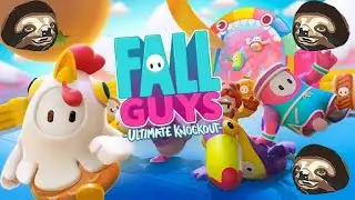 Let's Play: Fall Guys: Ultimate Knockout #5 - Halloween almost WIN!