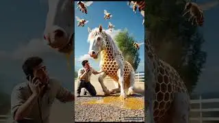 rescue team save the horse #ai #save #horse #story