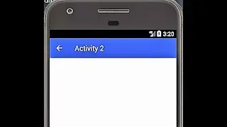 [ KOTLIN ] BACK BUTTON IN ACTION BAR/ TOOLBAR || UP BUTTON || ANDROID STUDIO TUTORIALS