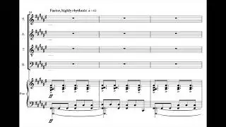 Real SATB and piano