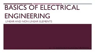 LINEAR AND NON LINEAR ELEMENT