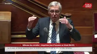 Ren&eacute;-Paul Savary (LR) d&eacute;fend la cr&eacute;ation d'un CDI senior pour les plus de 60 ans