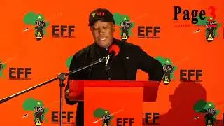 Malema says NGO's funded by the likes of George Soros are a hindrance to the country's progress