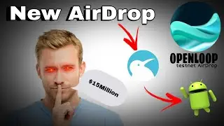 New Testnet Airdrop For Android & Pc User | Free Earning Without any Work | Earn Money Using Airdrop