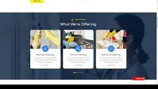 Cleniz - Cleaning Services Elementor Template Kit painter maid Website Builder