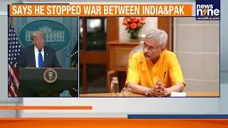 Trump Claims He Stopped India-Pakistan War by Threatening to Cancel Deals | News9