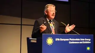 27th EU PVSEC - Monday I - Conference opened its Doors