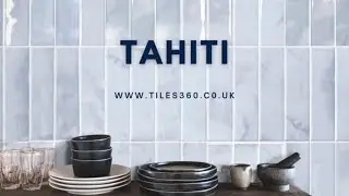 Unveiling Tahiti's Dazzling Sky Blue Wall Tiles - A True Splash Of Paradise!