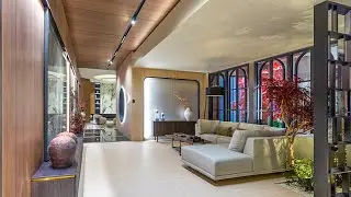 Blending contrasts for the perfect living room | XLIGHT showroom | PORCELANOSA Grupo