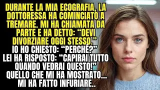 Durante l&rsquo;ecografia, la dottoressa ha detto： &lsquo;Divorzia oggi stesso&rsquo;. Io non capivo&hellip; fino a vedere&hellip;