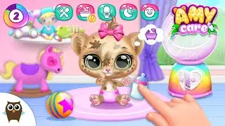 NEW GAME First Amy Care - My Leopard Baby Gameplay Trailer 🤗🌸 TutoTOONS