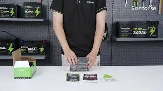 Sentorise 12V 6Ah LiFePO₄ Battery Unboxing | Compact Power. Smart Protection.