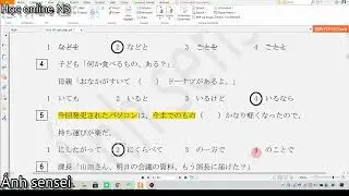 Luyện thi JLPT N3 12/2025 - Ngữ pháp 2