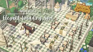 Elegant Wedding Spot | Speed Build | Animal Crossing New Horizons