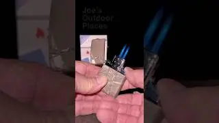Zippo Double Torch Butane Insert #shorts