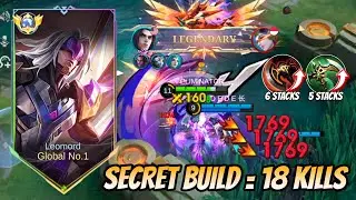 HOW TO PLAY JUNGLE LEOMORD 2024 | BEST SECRET BUILD AND EMBLEM 2024 (from bad start)