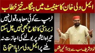 Aimal Wali Khan Fiery Emotional Speech In Senate Of Pakistan 😱 Political Drama Unfolds | Qudrat News