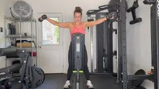 DB Chest Supported Lateral Raise