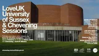 Chevening Session + LoveUK + University of Sussex