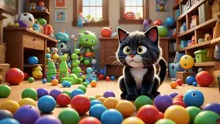 Three Clever Cats Sort and Match | Learning Colors and | Nursery Rhymes and Educational Songs
