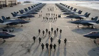 B&aacute;o động khẩn! Phi đội F-35 tỷ đ&ocirc; của Mỹ ồ ạt xuất k&iacute;ch đầy uy lực