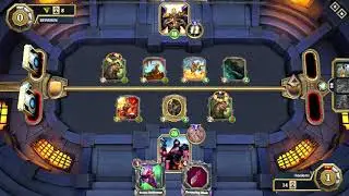 Gods Unchained: Auros God of War vs Thaeriel God of Light - Blitz Gameplay