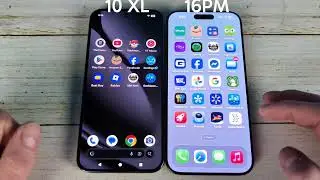 Сравнение скорости работы iPhone 16 Pro Max и Google Pixel 10 Pro XL: тест производительности