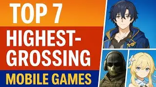 Top 7 Highest Grossing Mobile Games in USA 2025 💰📱 | Where Americans Spend the Most Money