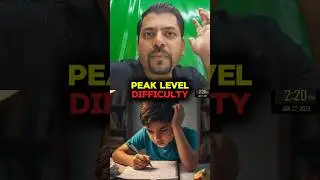 Difficulty at Its Highest Level 😱🔥 | By Harsh Sir #harshsir #dreambigstudyhard #funnymoment #harsh