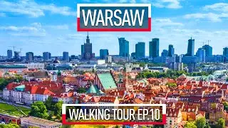 WARSAW Free Walking Tour 2025 4K | EPISODE 10 | #warsaw #poland #travel #walking #walkthrough #walk